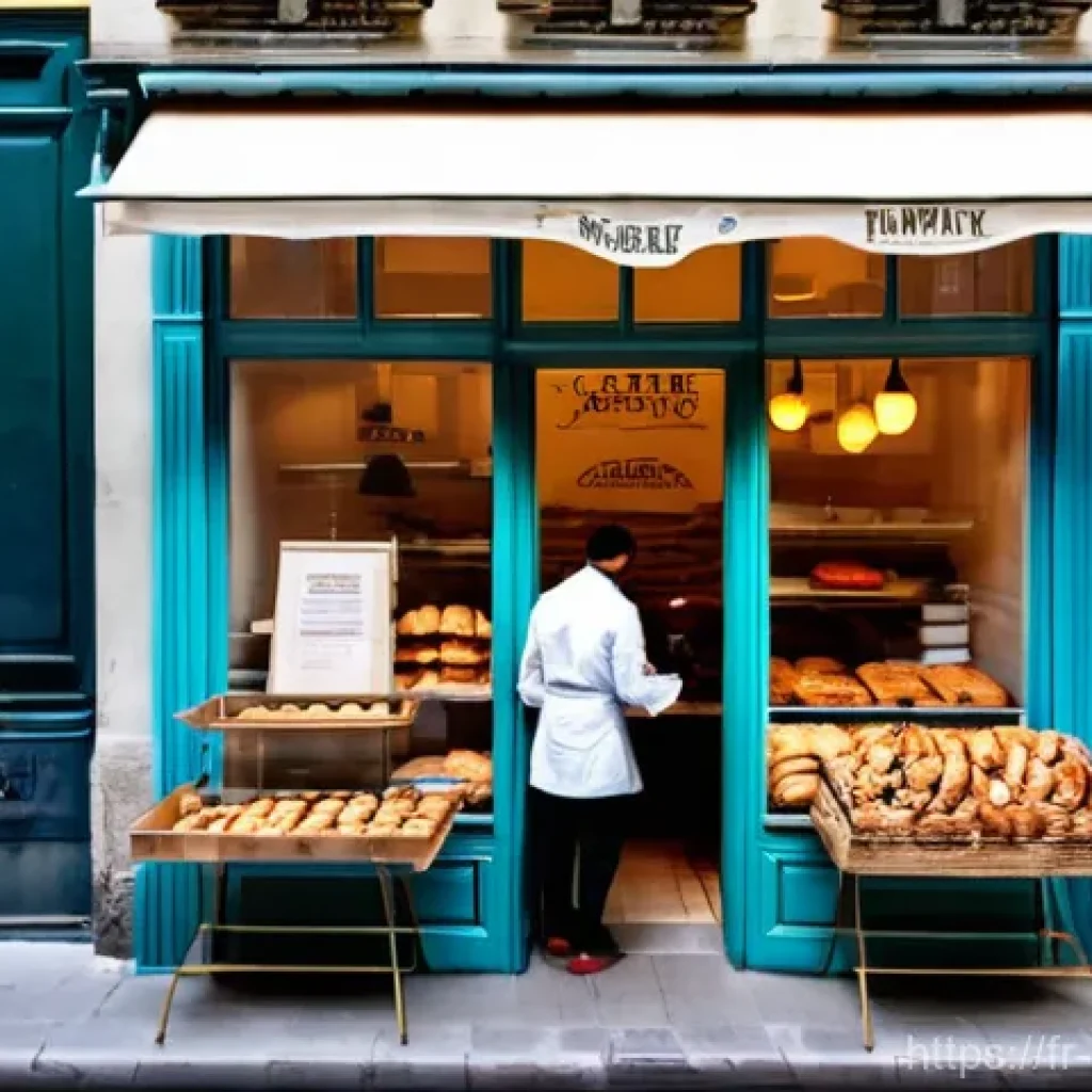 중소기업 마케팅 활용법 - **Prompt:** A vibrant, sun-drenched scene of a traditional French "boulangerie artisanale" nestled o...